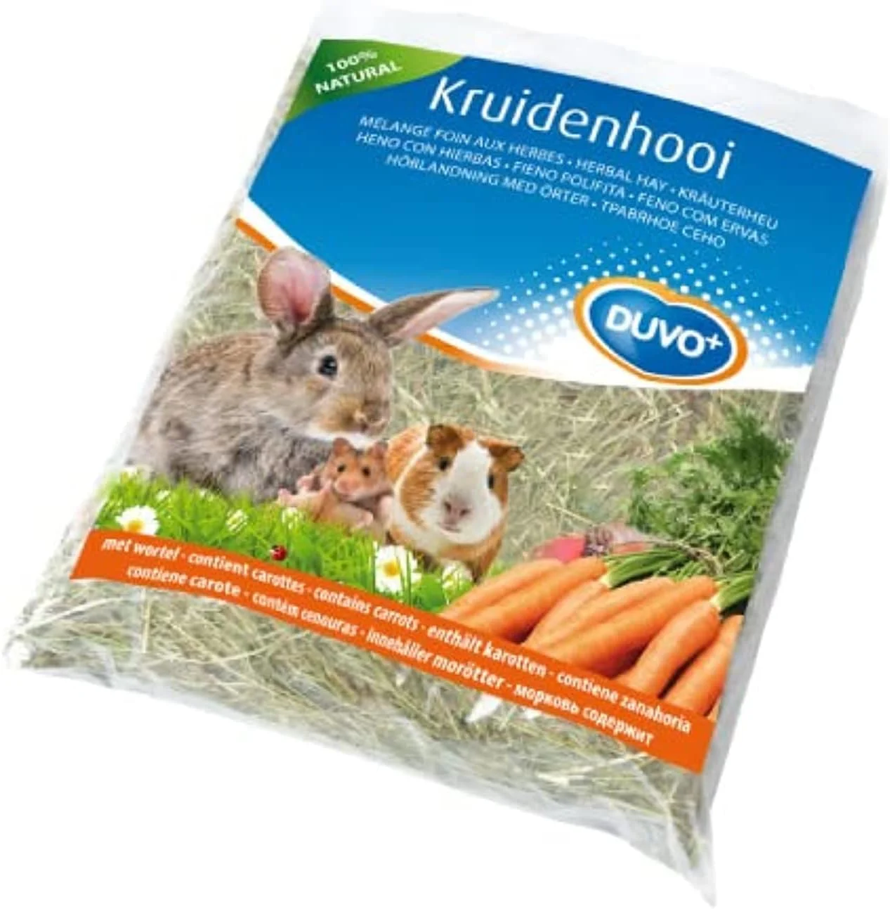 یونجه گیاهی دوو پلاس با طعم هویج 500 گرم