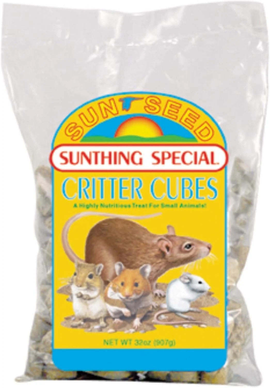 غذای جونده کیوبز [مجموعه 2 عددی] اندازه: 2 پوند