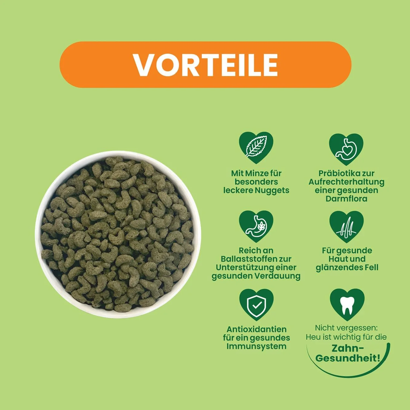 غذای کامل جونده با طعم نعناع - 3 کیلوگرم