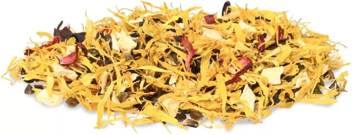 مکمل غذایی بانی نیچر برای خرگوش های کوتوله و پستانداران، مخلوط لذت طبیعت با گل بامیه 50 گرم