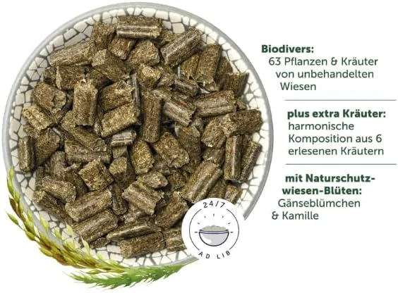 غذای کامل خرگوش بالغ بانی نیچر، گیاهان رویایی 600 گرمی