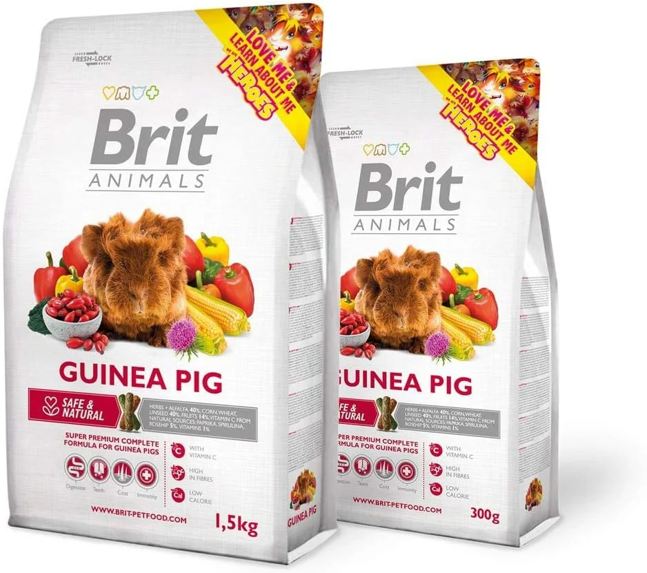 غذای کامل خوکچه هندی بریت 1.5 کیلوگرمی