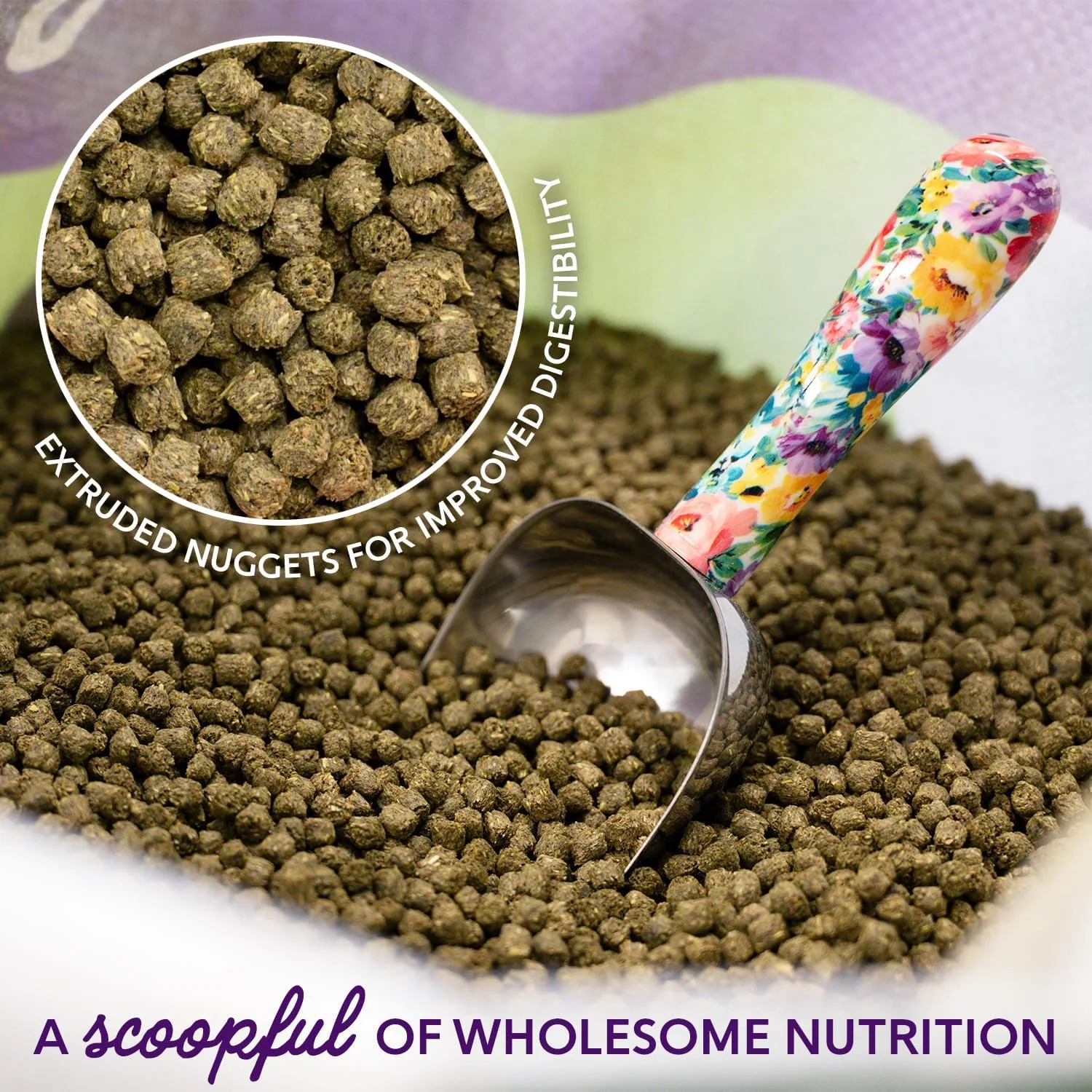 غذای خرگوش پلت اکسترود شده با کیفیت عالی Blue Seal، 2 کیلوگرمی، بسته بندی مجدد