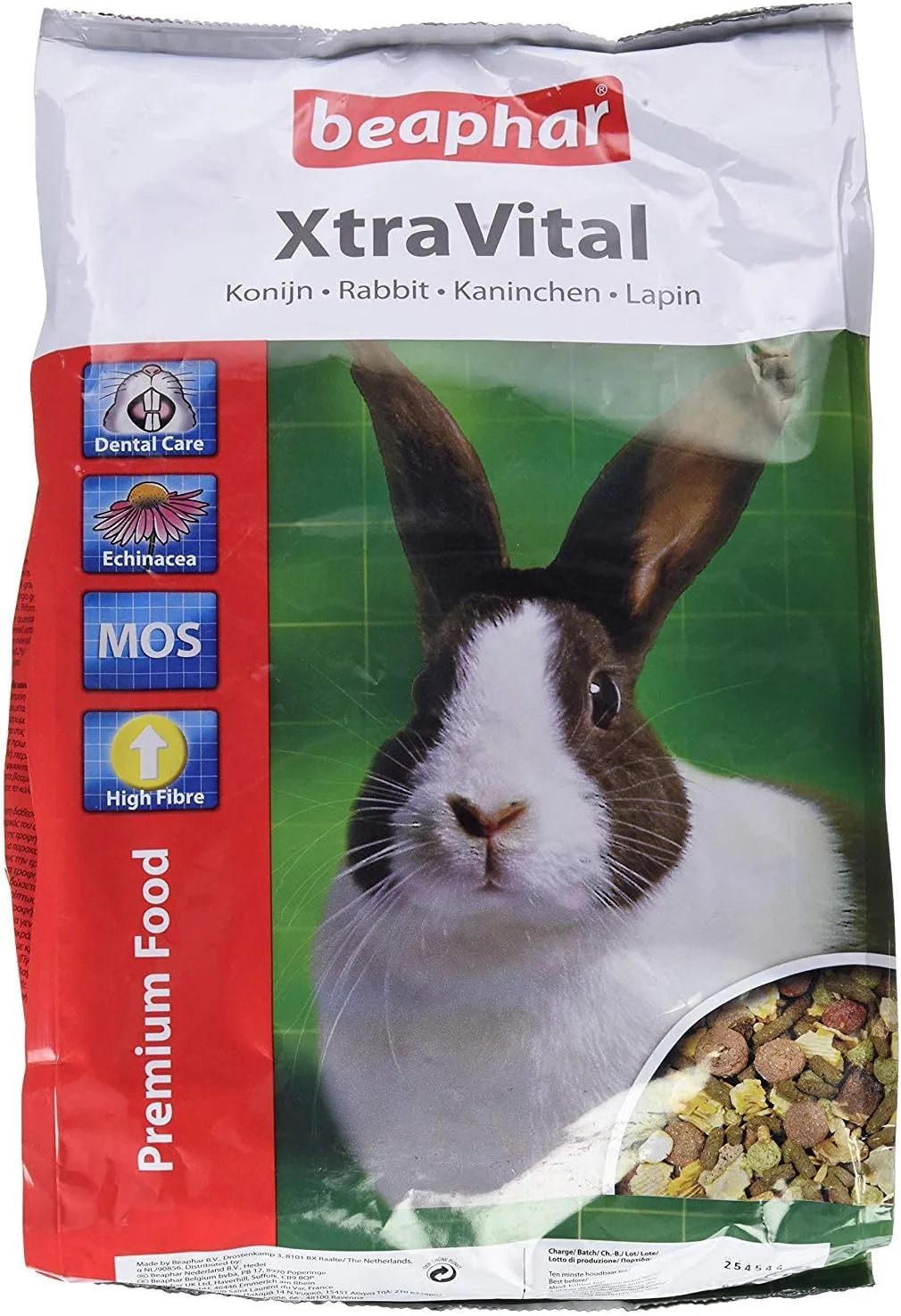 غذای خرگوش Beaphar XtraVital وزن ۲.۵ کیلوگرم