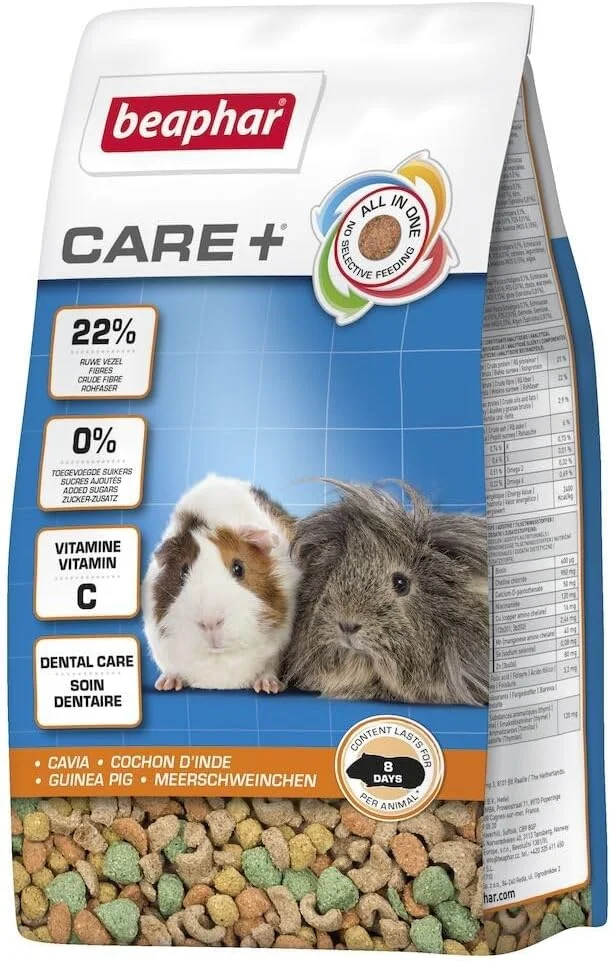 غذای خوکچه هندی Beaphar Care+ وزن ۱.۵ کیلوگرم غذای خوکچه هندی Beaphar Care+ وزن ۱.۵ کیلوگرم