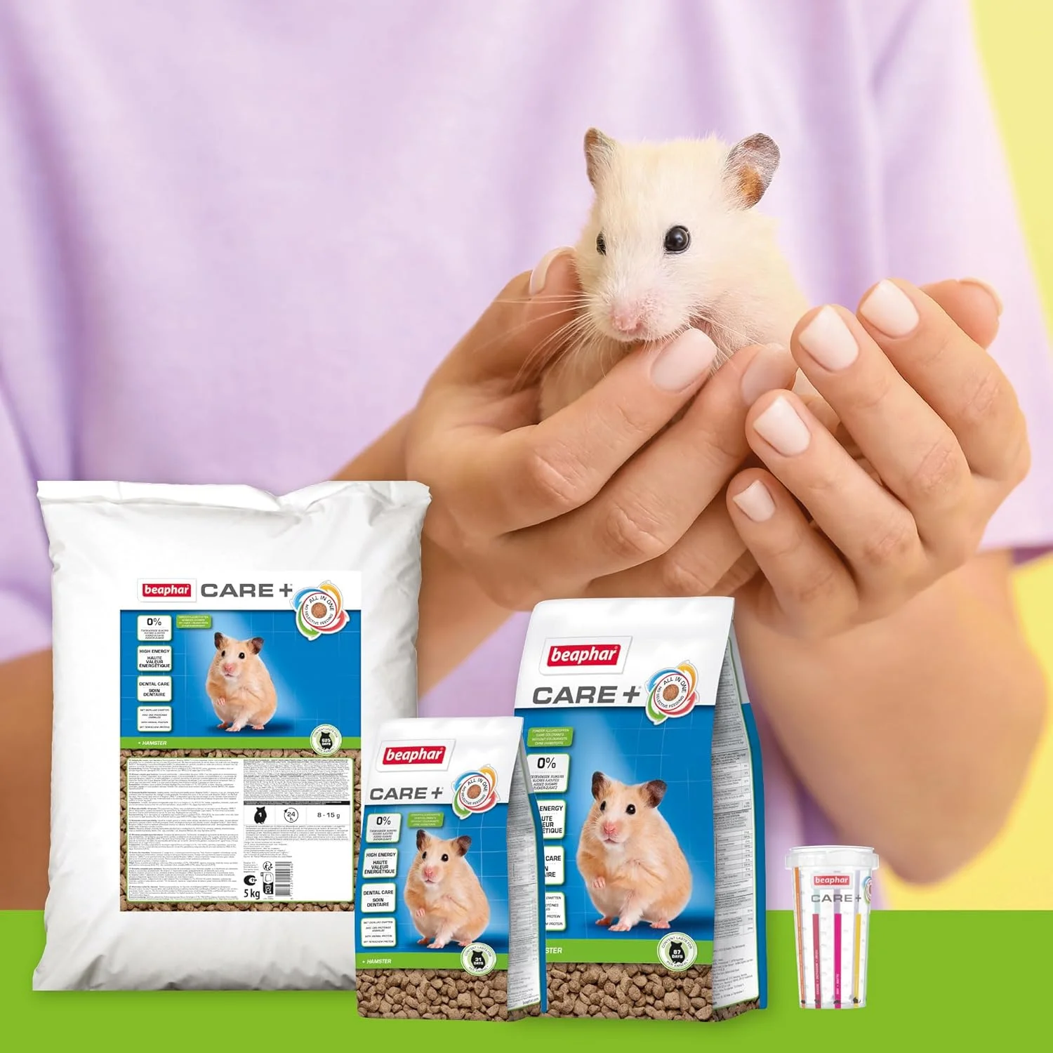 غذای کامل همستر Beaphar Care+، ۷۰۰ گرم