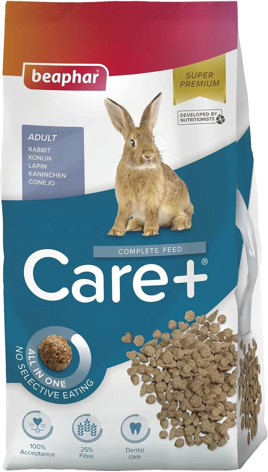 غذای خشک خرگوش Beaphar Care+ - 5 کیلوگرم