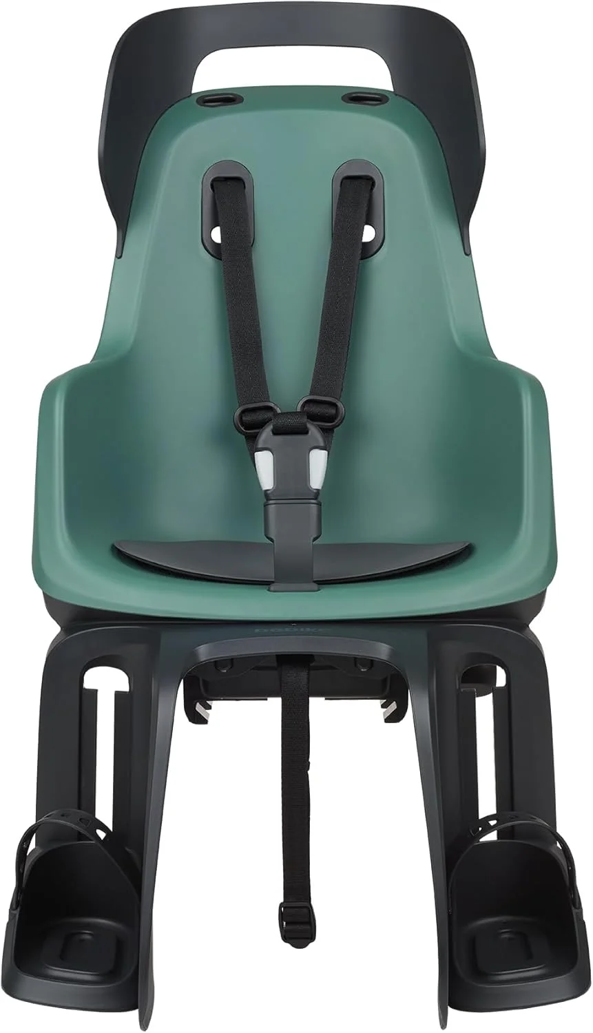 صندلی کودک بوبایک مدل GO MAXI مناسب برای ترک‌بند دوچرخه – ایمن، شیک و قابل تنظیم برای کودکان ۹ ماهه تا ۶ ساله، تا وزن ۲۲ کیلوگرم، رنگ نعنایی