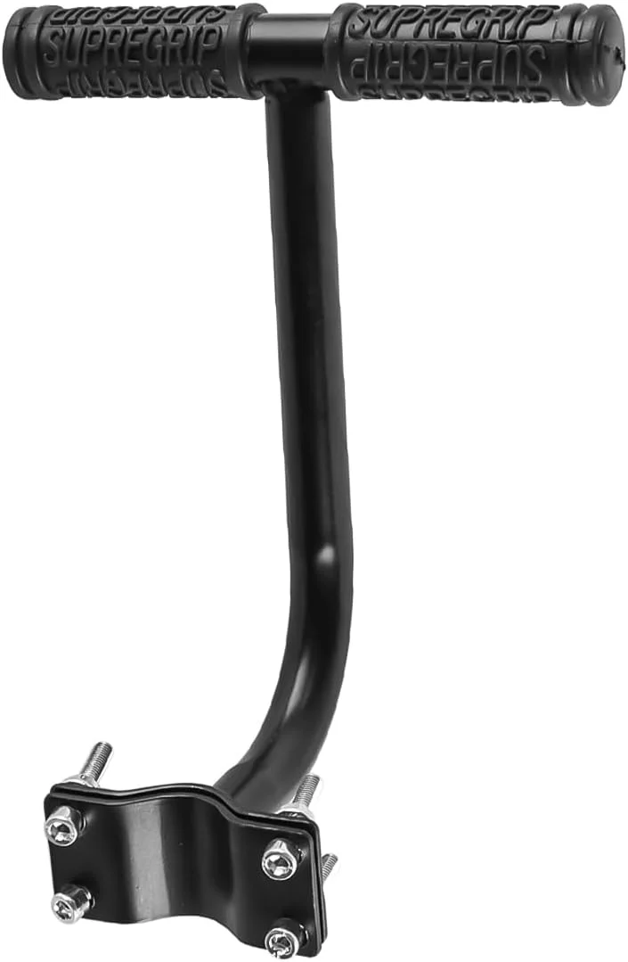 میله هل دهنده نرده دوچرخه، صندلی عقب دوچرخه با پشتی برای سواری راحت در جاده و خارج از جاده، صندلی دوچرخه برای دوچرخه سواران جوان، لوازم جانبی ایمن دوچرخه