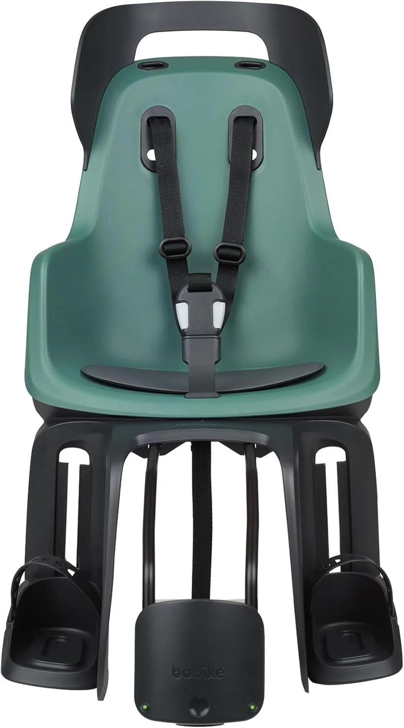 صندلی جلوی دوچرخه کودک بوبایک GO Maxi 8012400008 مناسب برای دوچرخه های 26 تا 29 اینچ با اتصال به بدنه، رنگ نعنایی