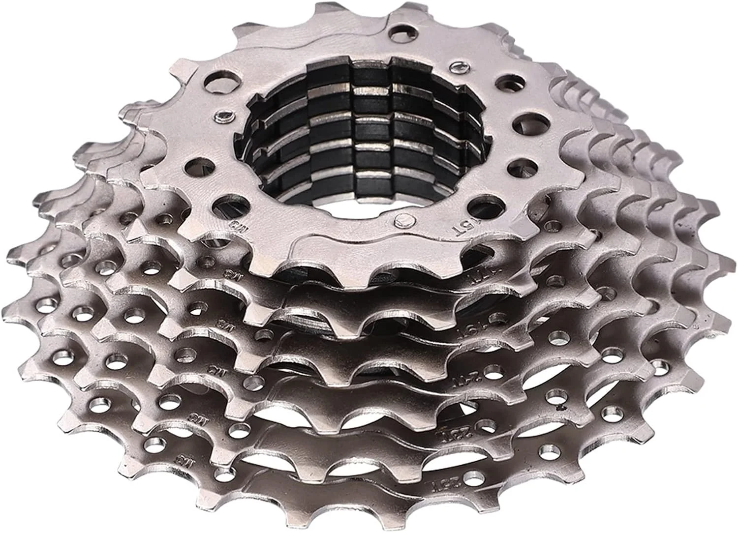 چرخ دنده خودرو هشت سرعته ضد زنگ، نصب آسان، لوازم جانبی جایگزین دوچرخه برای زنجیر 11-25T فولادی