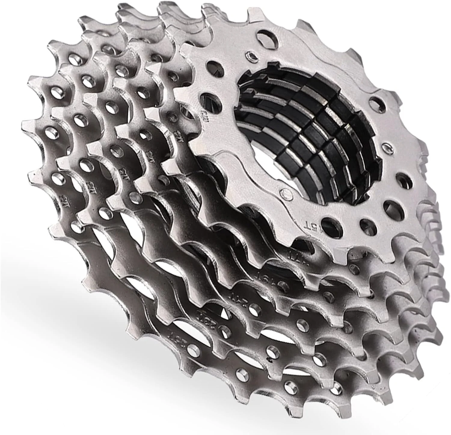 چرخ دنده خودرو هشت سرعته ضد زنگ، نصب آسان، لوازم جانبی جایگزین دوچرخه برای زنجیر 11-25T فولادی