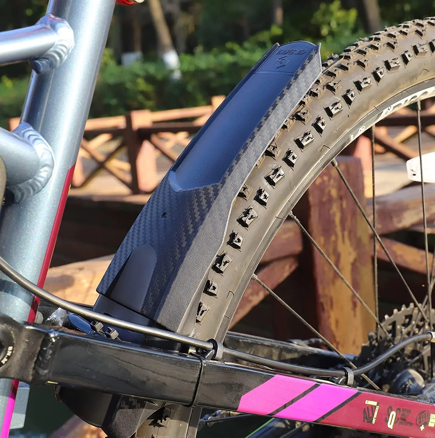 ست گلگیر دوچرخه ZUKKA، جلو و عقب، یونیورسال برای دوچرخه کوهستان، دوچرخه جاده، رهاسازی سریع، مناسب برای دوچرخه های 20-29 اینچ