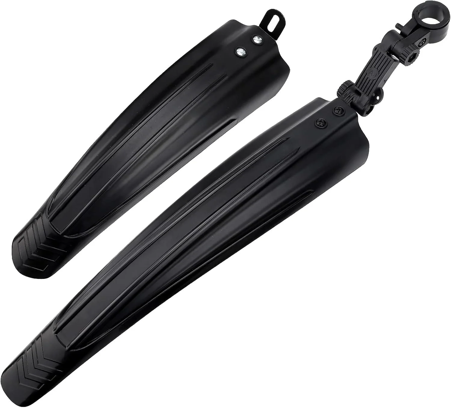 مجموعه گلگیر دوچرخه TERRIFI، مجموعه گلگیر قابل تنظیم جلو و عقب دوچرخه، مناسب برای سایز چرخ های 20، 22، 24، 26، 27، 28 اینچ، دوچرخه کوهستان و جاده