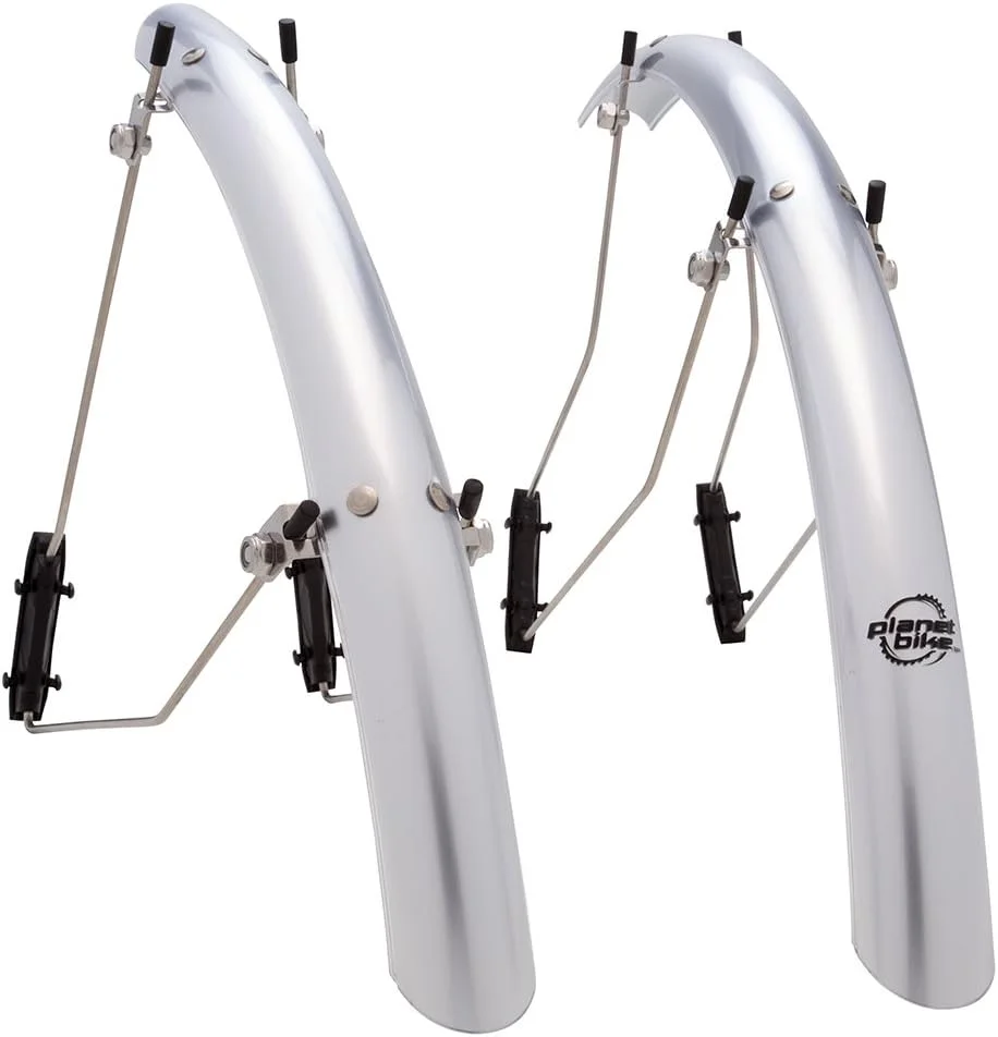 گلگیر دوچرخه Planet Bike Speed EZ بدون نیاز به بست برای لاستیک های 700c x 25mm