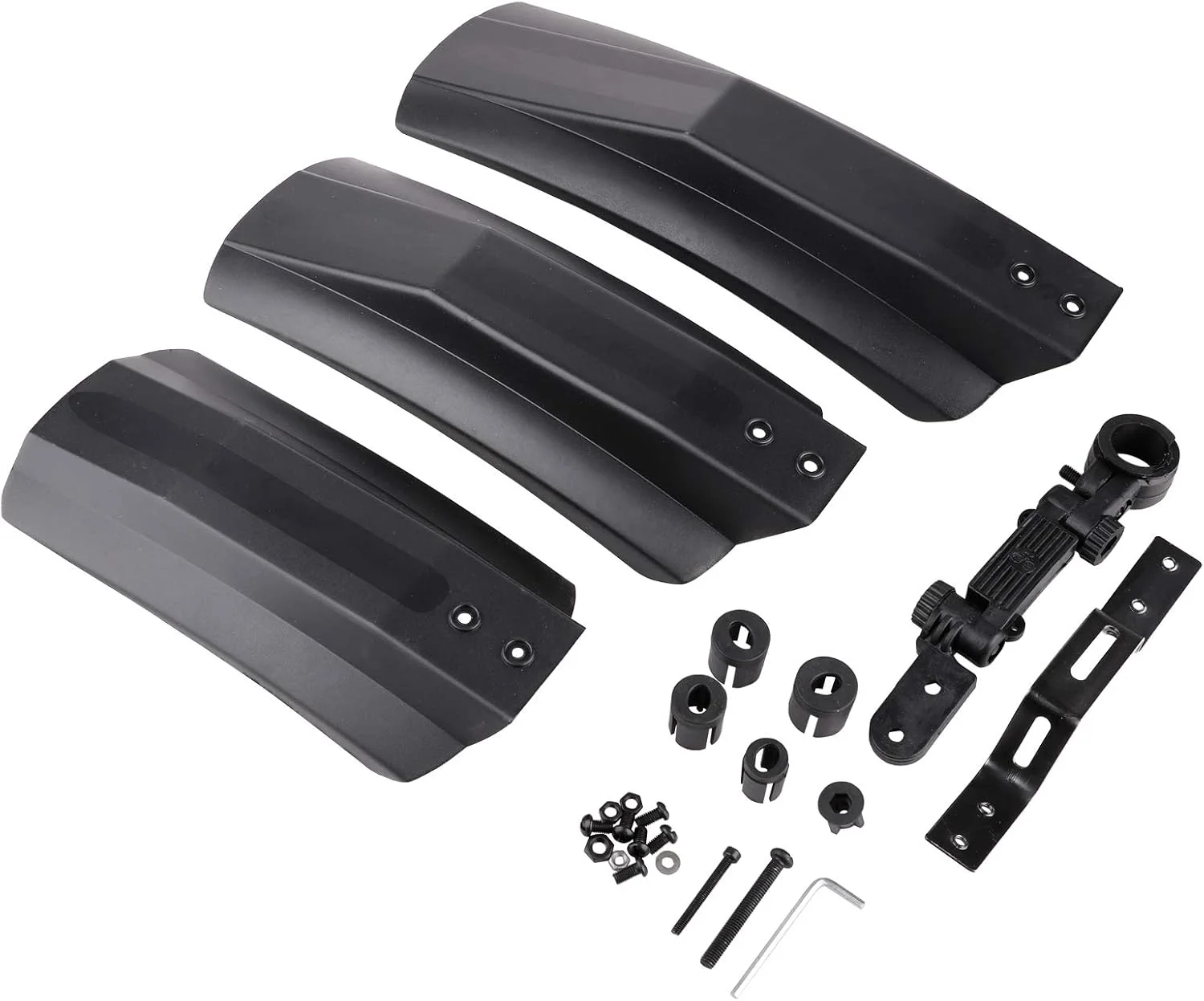 2 عدد گلگیر دوچرخه، محافظ گل و لای، محافظ باران دوچرخه از جنس PP، گلگیرهای جلو و عقب عالی برای تمیز و خشک نگه داشتن شما