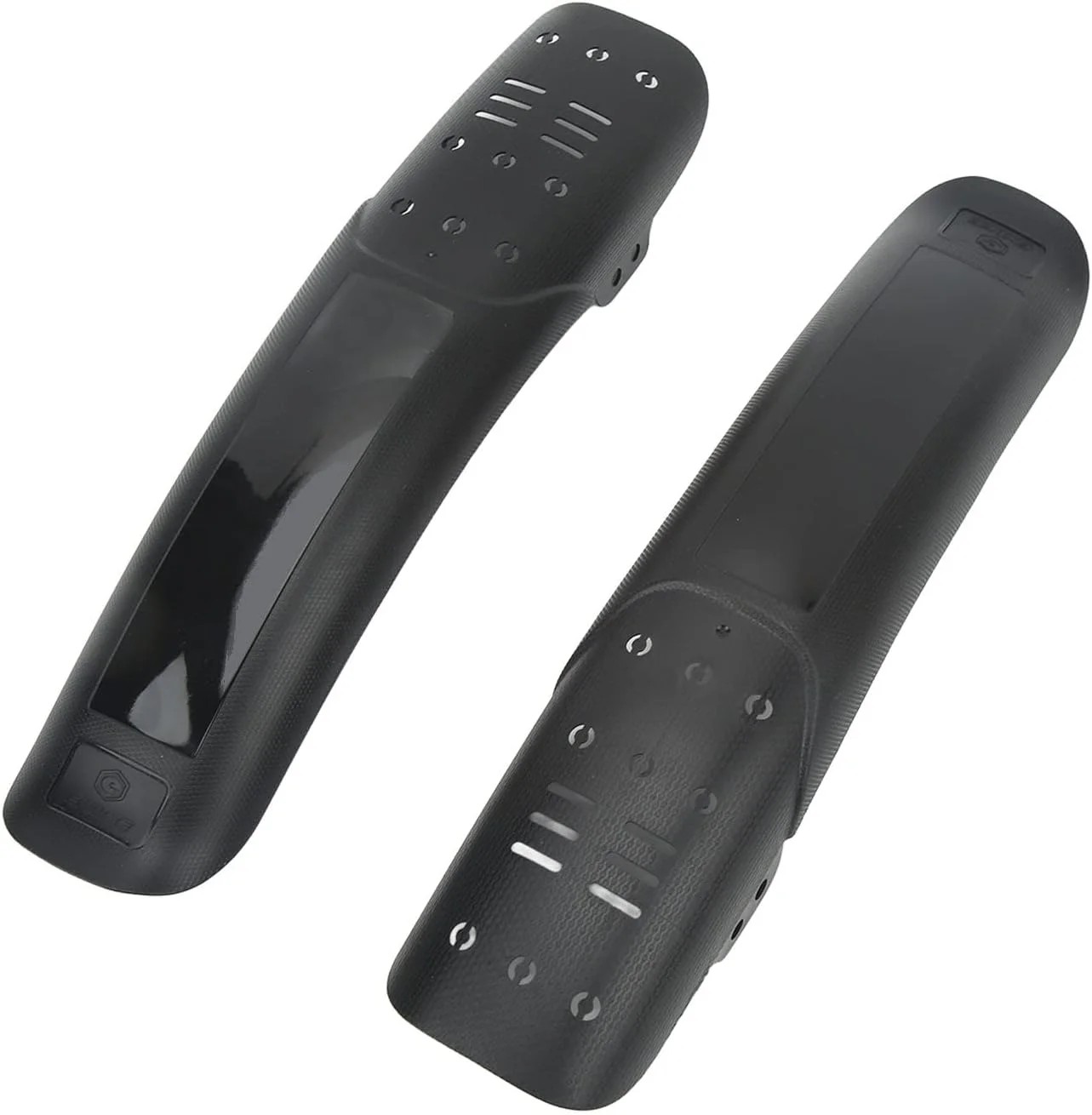 دو عدد گلگیر دوچرخه کوهستان یونیورسال، محافظ گل و لای رزین پلاستیکی سخت و طویل شده برای دوچرخه‌های جاده‌ای، بادوام، نصب آسان، مناسب دوچرخه‌سواری در فضای باز