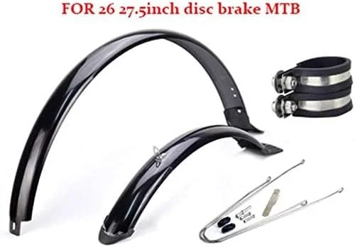 گلگیر دوچرخه، مناسب برای دوچرخه های ۱۴، ۱۶، ۲۰، ۲۶، ۲۷.۵، ۲۹ اینچ و ۷۰۰C، گلگیر تاشو، باله گلگیر دوچرخه کوهستان، گلگیر جلو و عقب دوچرخه جاده (سایز: ترمز V ۲۶ اینچ)