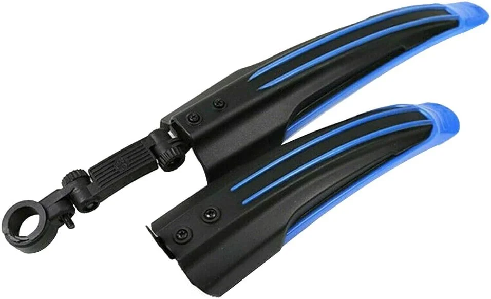 گلگیر دوچرخه، گلگیر دوچرخه سواری، گلگیر دوچرخه برقی، گلگیر جلو و عقب دوچرخه کوهستان، گلگیرهای قابل تنظیم با رهاسازی سریع، بال های پلاستیکی مقاوم در برابر سایش و قابل شستشو (سبز)