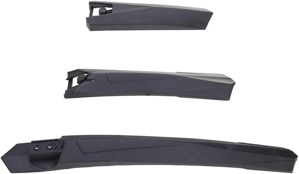 گلگیر دوچرخه، گلگیرهای دوچرخه سواری، گلگیر دوچرخه برقی، محافظ پاشش سریع، محافظ پاشش گل و لای، محافظ گل و لای جلو و عقب دوچرخه، مجموعه گلگیر (مشکی)