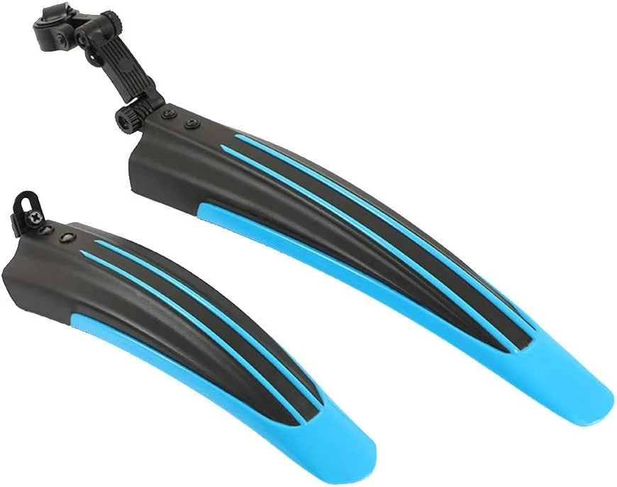 گلگیر دوچرخه، گلگیر دوچرخه سواری، گلگیر دوچرخه برقی، گلگیر جلو و عقب دوچرخه 2x گلگیر پاشش دوچرخه کوهستانی برای 20-26 اینچ (مشکی)