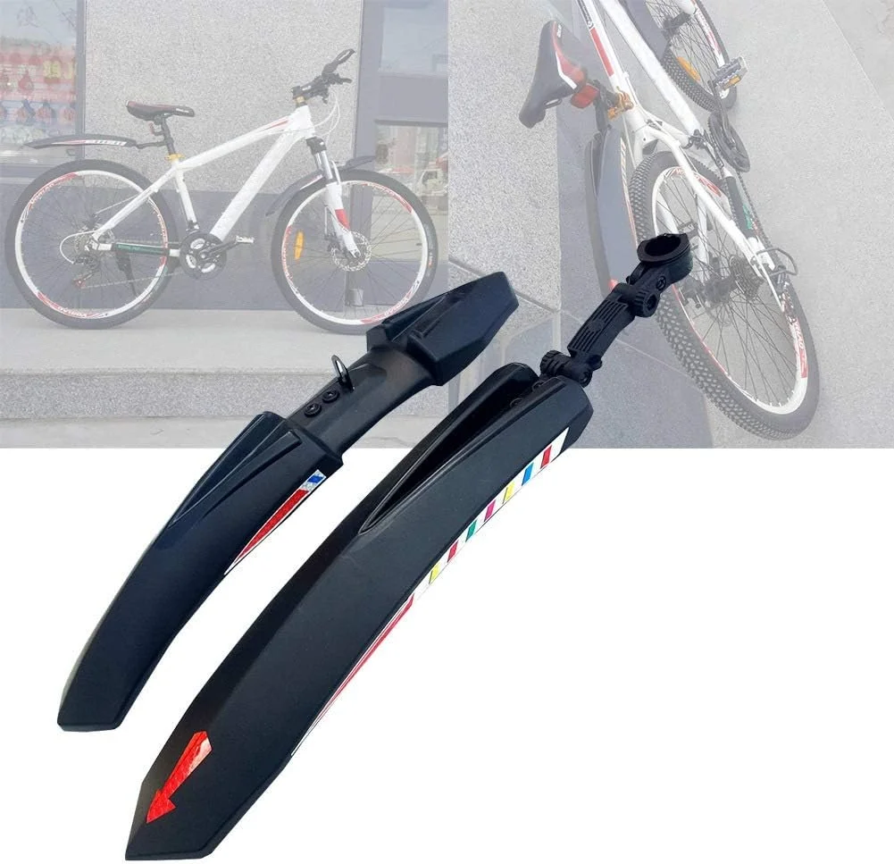 گلگیر دوچرخه، گلگیرهای دوچرخه سواری، گلگیر دوچرخه برقی، مجموعه 2 عددی گلگیر دوچرخه کوهستان، باله های گلگیر دوچرخه برای گلگیرهای جلو و عقب دوچرخه