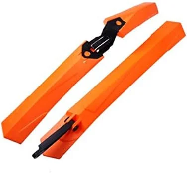 گلگیر دوچرخه، گلگیرهای دوچرخه سواری، گلگیر دوچرخه برقی، مجموعه 2 عددی گلگیر دوچرخه کوهستان، باله های گلگیر دوچرخه برای گلگیرهای جلو و عقب دوچرخه (نارنجی)