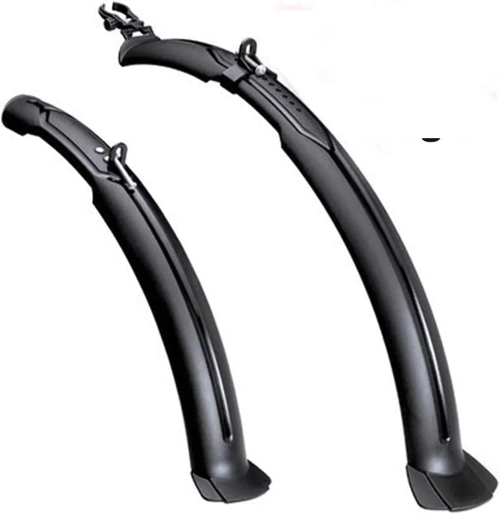 گلگیر دوچرخه، گلگیر دوچرخه سواری، گلگیر دوچرخه الکترونیکی، گلگیر چرخ لاستیک جلو/عقب فیبر کربنی دوچرخه کوهستان جاده ای دوچرخه دنده ثابت لوازم جانبی MTB (مشکی)