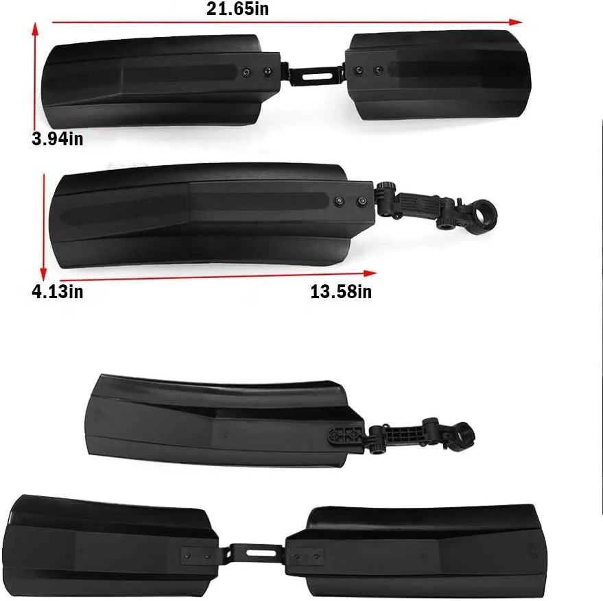 گلگیر دوچرخه، گلگیر دوچرخه سواری، گلگیر دوچرخه الکترونیکی، گلگیر جلو و عقب دوچرخه برای دوچرخه های 20 اینچی و 26 اینچی MTB