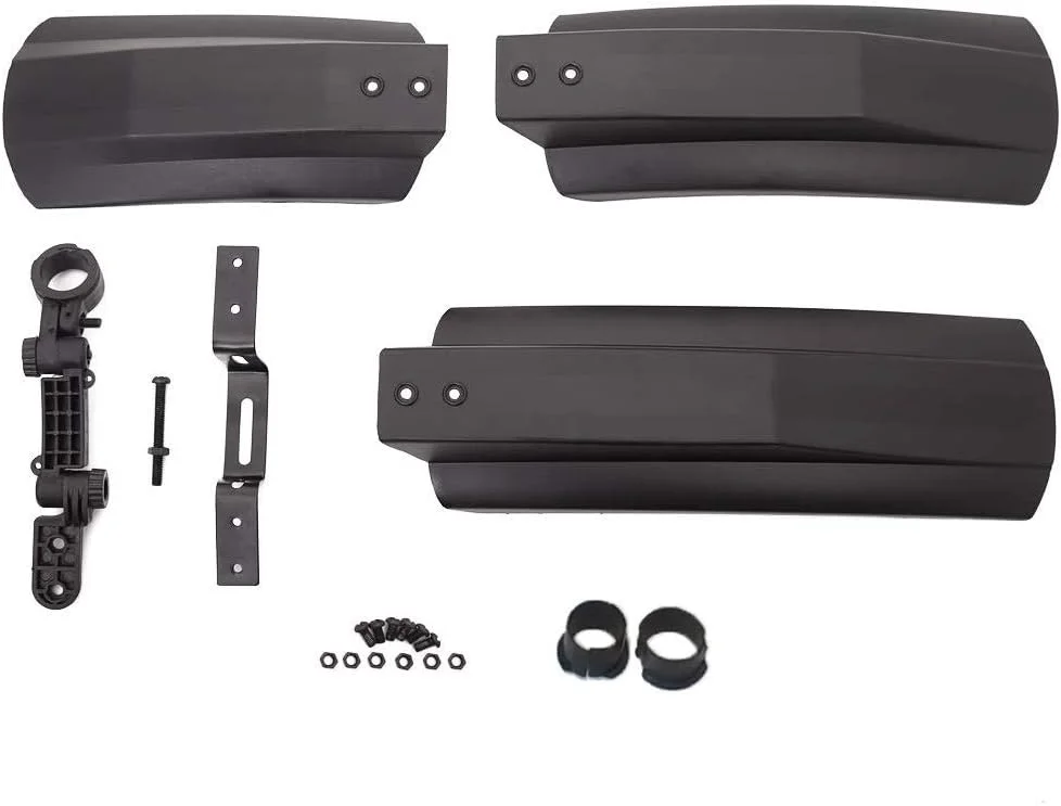 گلگیر دوچرخه، گلگیر دوچرخه سواری، گلگیر دوچرخه الکترونیکی، گلگیر دوچرخه برفی 20/26 اینچی جلو و عقب با لاستیک پهن برای دوچرخه های MTB، دوچرخه سواری، دوچرخه برفی