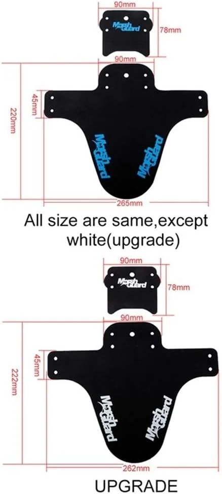گلگیر دوچرخه، گلگیر دوچرخه سواری، گلگیر دوچرخه برقی، گلگیر دوچرخه 50/01 گلگیر جلو دوچرخه سواری MTB (نارنجی)