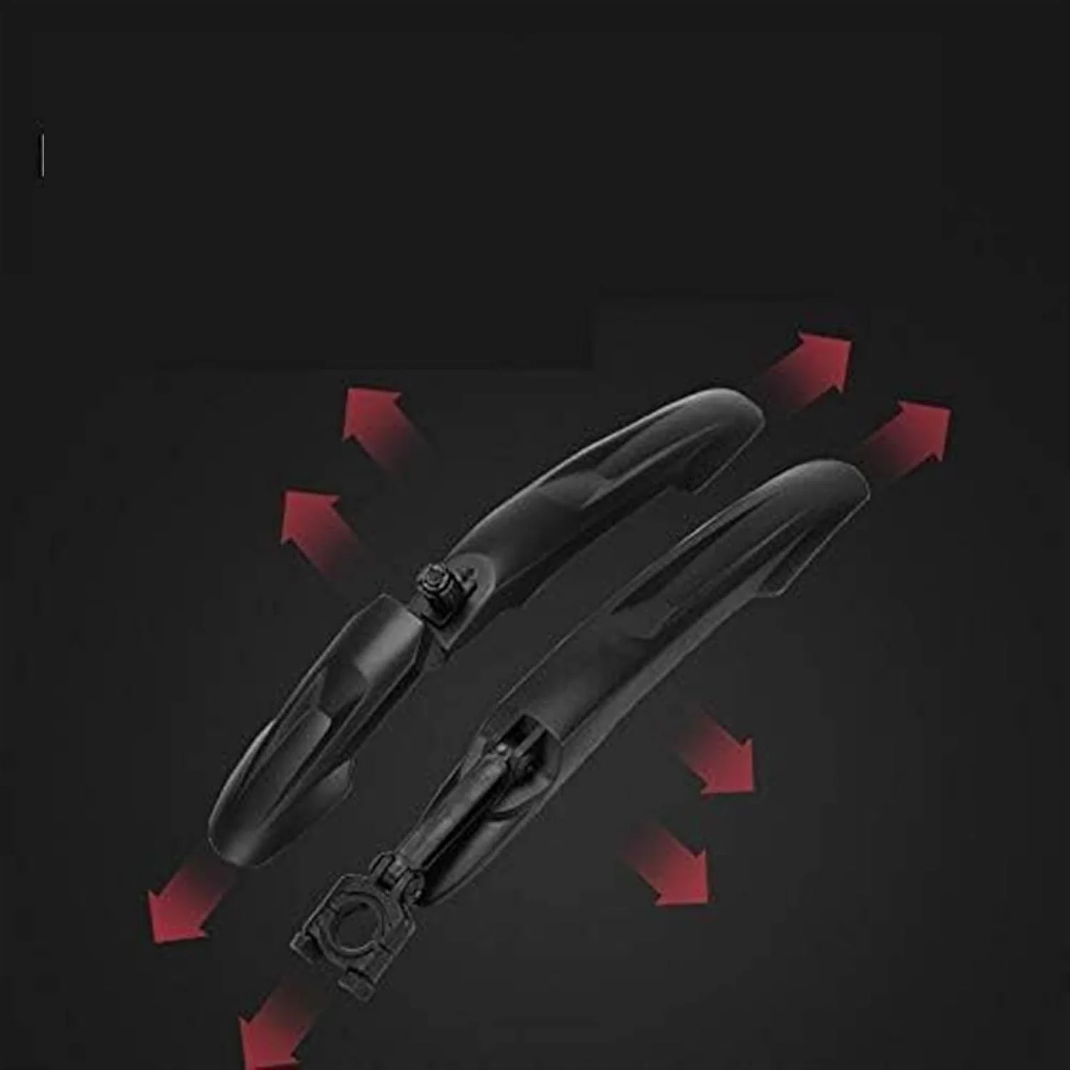 گلگیر دوچرخه، گلگیر دوچرخه سواری، گلگیر دوچرخه برقی، 2 عدد گلگیر جلو و عقب دوچرخه MTB، گلگیر دوچرخه 24 26 27.5 29 اینچ، باله های دوچرخه با رهاسازی سریع، گلگیرهای چرخ بادوام و بلند