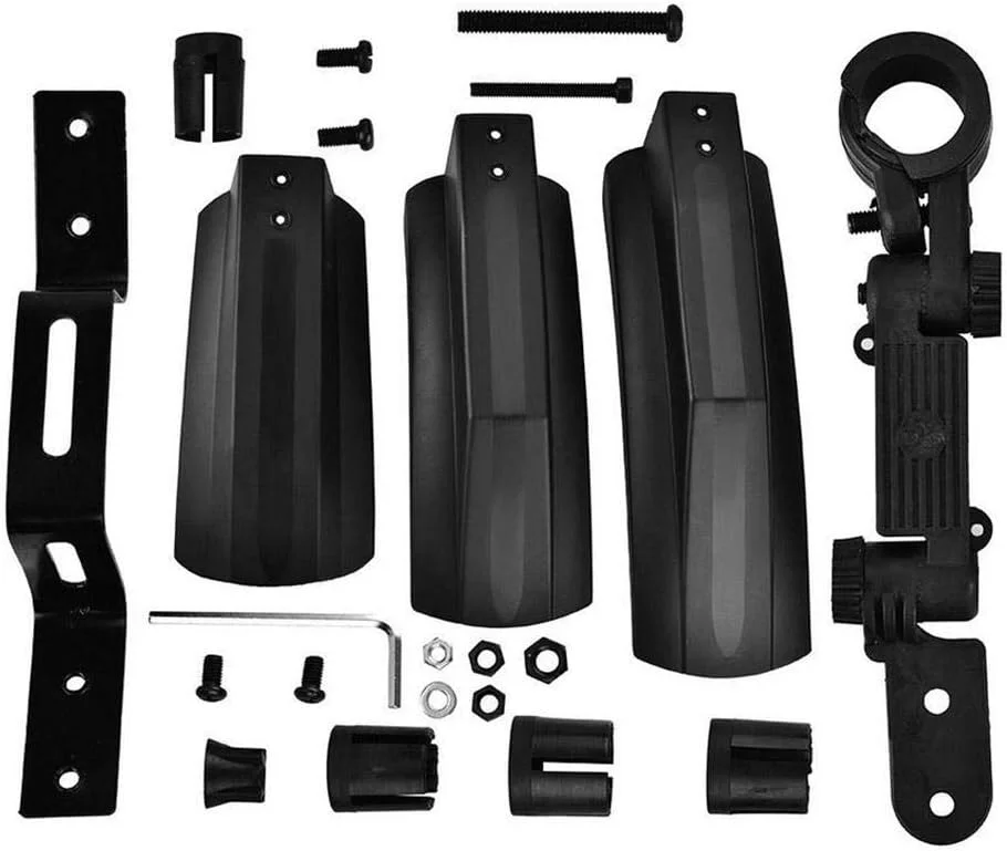 گلگیر دوچرخه، گلگیر دوچرخه سواری، گلگیر دوچرخه الکترونیکی، گلگیر دوچرخه 2 عددی جلو و عقب برای دوچرخه های کوهستانی 20 اینچی و 26 اینچی