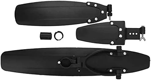 گلگیر دوچرخه، گلگیرهای دوچرخه سواری، گلگیر دوچرخه الکترونیکی، مجموعه گلگیرهای دوچرخه 20-26 اینچی پلاستیکی قابل تنظیم برای دوچرخه کوهستان با قابلیت رهاسازی سریع، گلگیرهای دوچرخه با سختی بالا و پهن و بلند