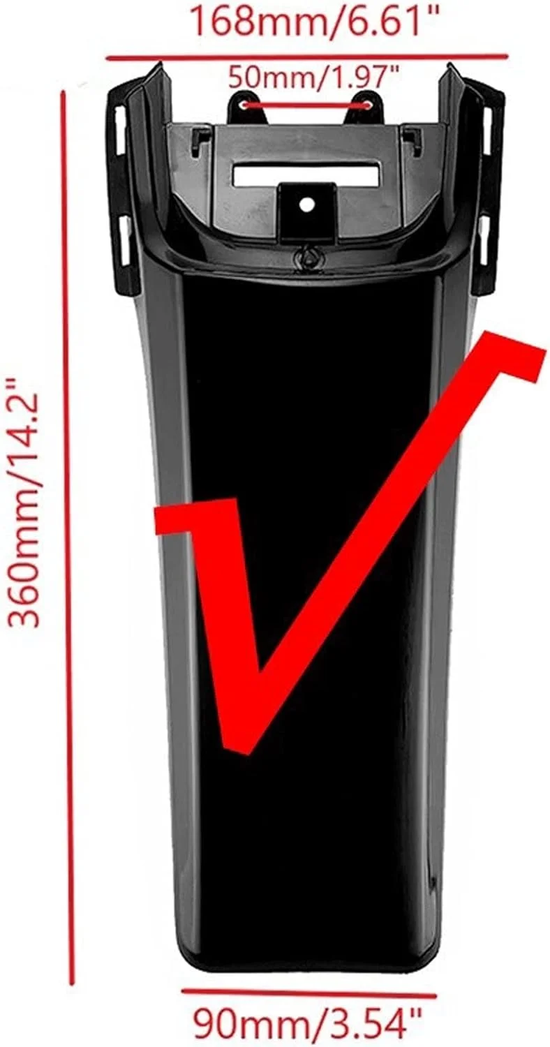 گلگیر دوچرخه، محکم و بادوام، بسیار مناسب برای گلگیر عقب اصلاح شده و گلگیر عقب توسعه یافته (Hortel)