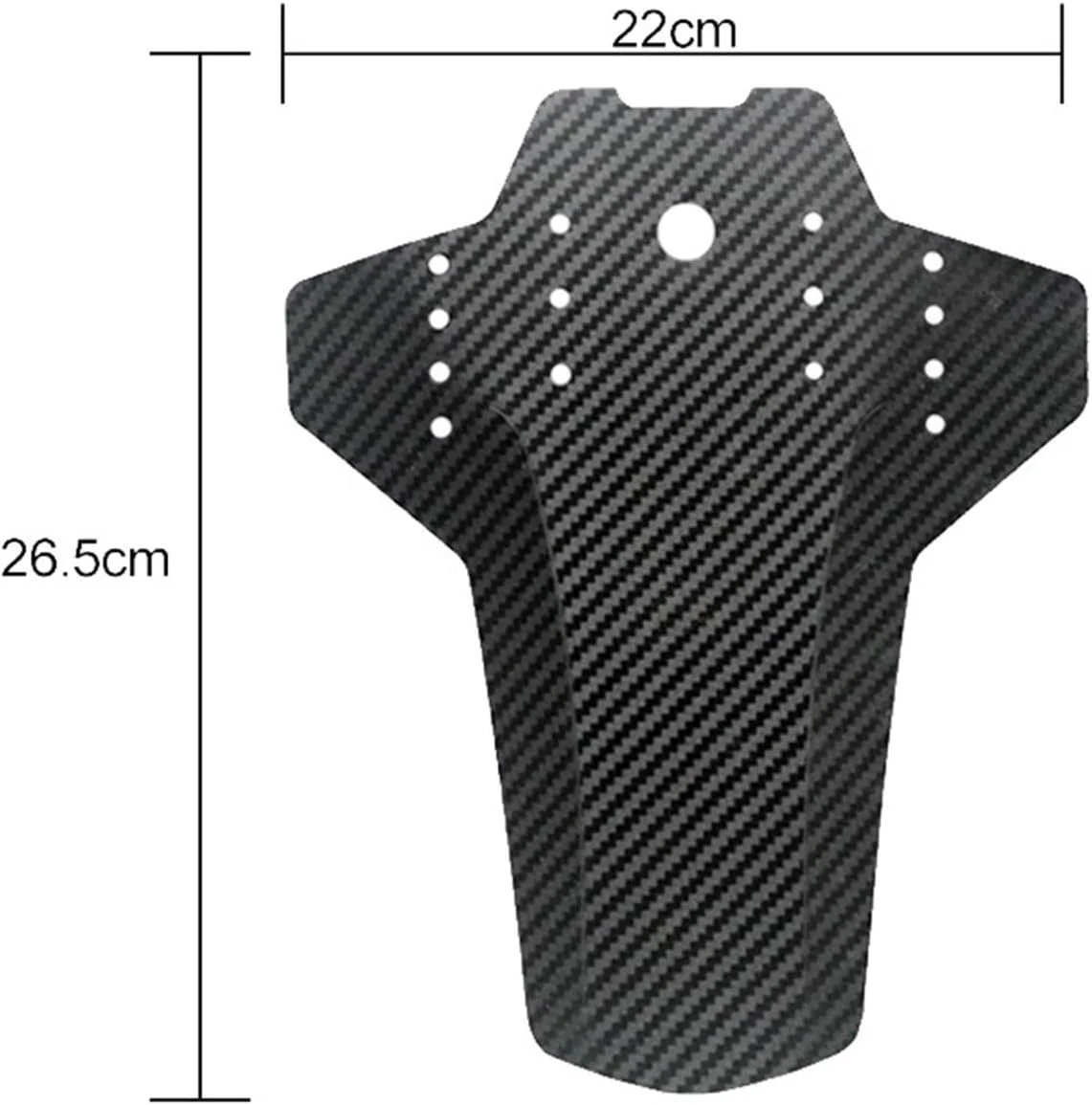 گلگیر عقب موتورسیکلت 2 عددی، گلگیر دوچرخه کوهستان، گلگیر جلو و عقب MTB، گلگیرهای قابل تنظیم مناسب برای دوچرخه های 26 اینچی، 27.5 اینچی و 29 اینچی برای اصلاح موتورسیکلت (مشکی)، لوازم جانبی موتور سیکلت