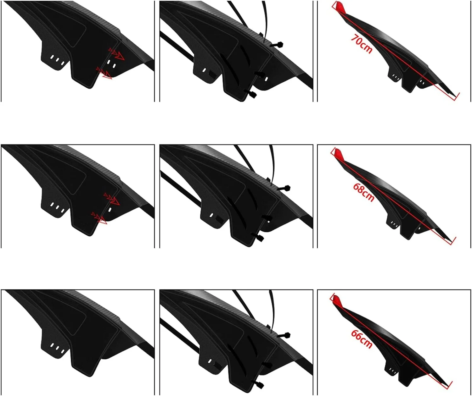 گلگیر دوچرخه گلگیر دوچرخه گلگیر دوچرخه سواری گلگیر دوچرخه کوهستان محافظ گل و لای دوچرخه کوهستان محافظت بهتر در برابر پاشش و گرد و غبار