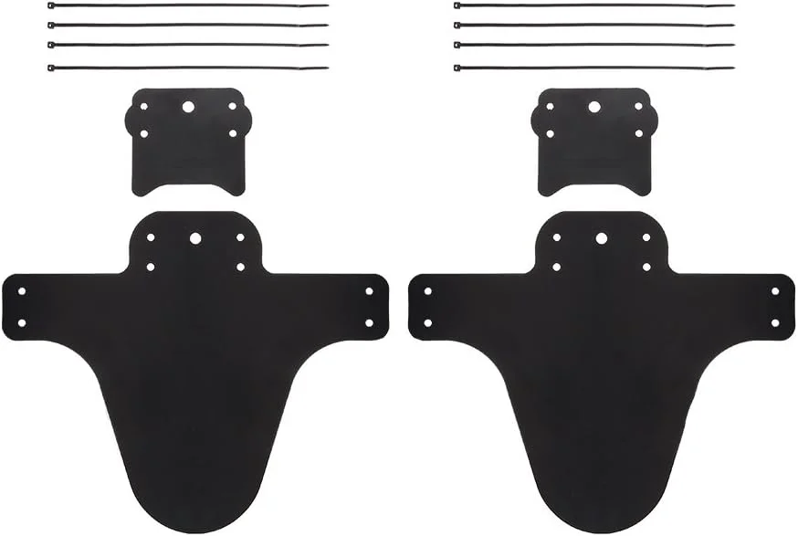 گلگیر دوچرخه، گلگیرهای سبک وزن جلو و عقب دوچرخه کوهستان، مجموعه گلگیر محافظ گل و لای دوچرخه برای اکثر دوچرخه ها، دوچرخه جاده، دوچرخه کوهستان