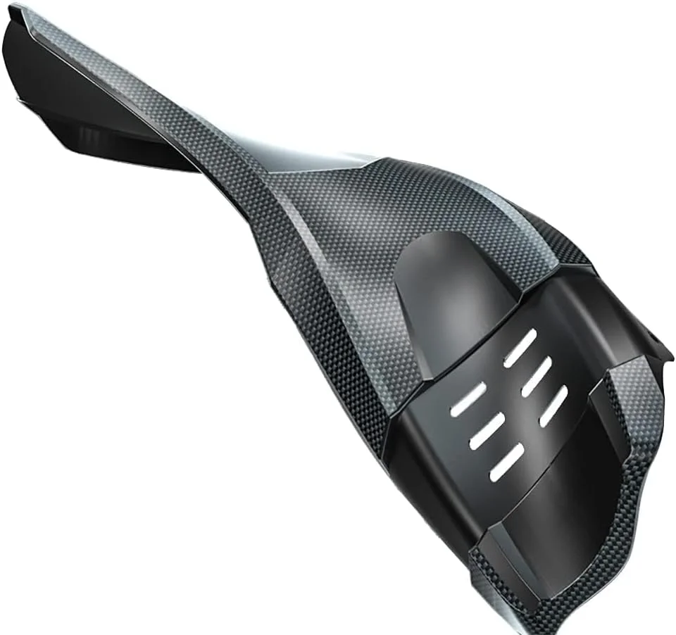 گلگیر دوچرخه کوهستان KASTWAVE، محافظ گل و لای MTB، محافظ گل لاستیکی بافت دار، گلگیر جلو و عقب دوچرخه، مناسب برای انواع دوچرخه های کوهستانی، مناسب برای دوچرخه های یونیورسال 20، 26، 27.5 و 29 اینچ، مشکی (2 عدد)