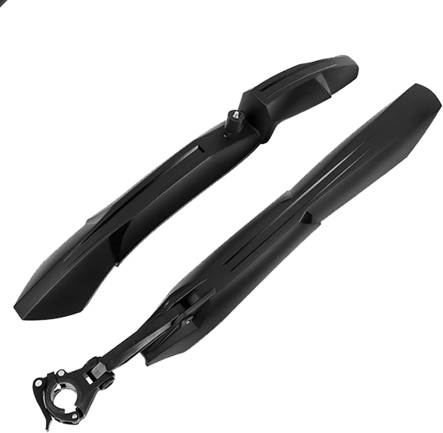 گلگیر دوچرخه با قابلیت جدا شدن سریع، 2 عدد گلگیر جلو و عقب مناسب دوچرخه های کوهستانی سایز 24، 26، 27.5 و 29 اینچ