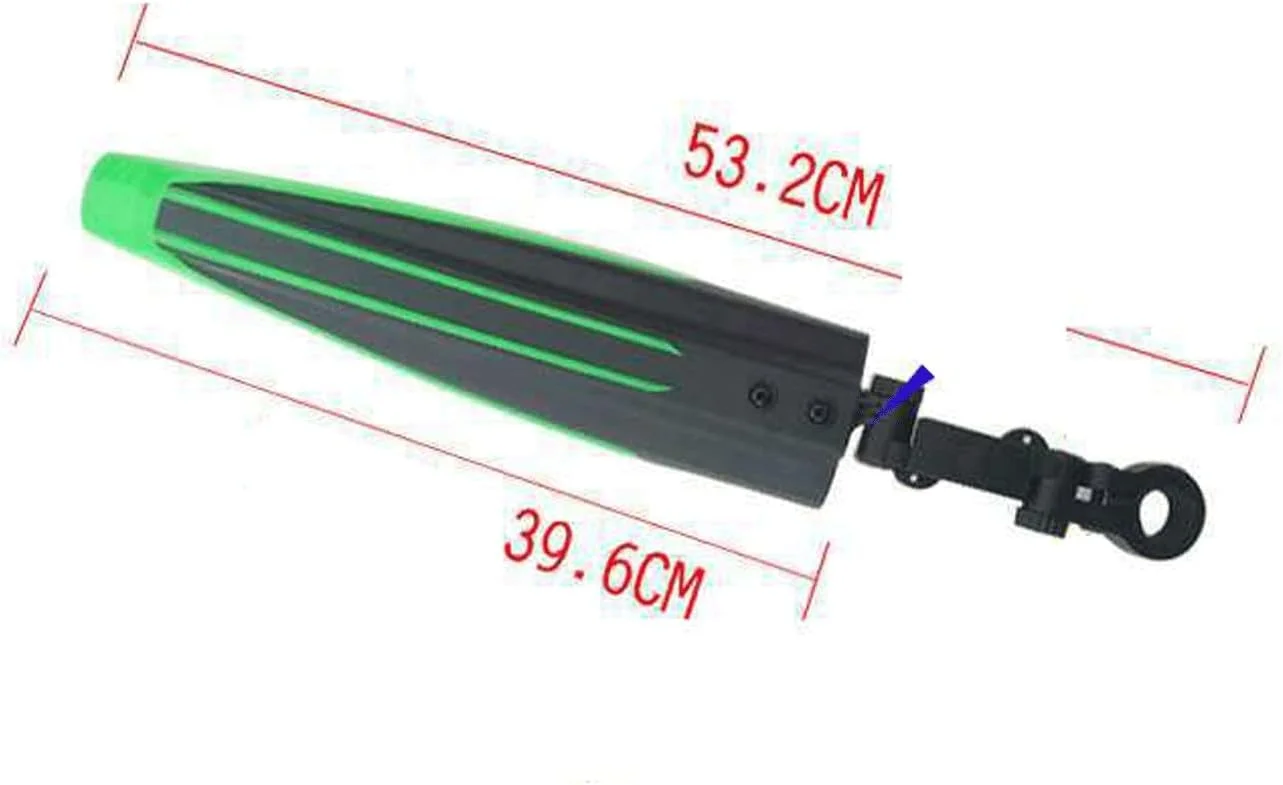 گلگیر دوچرخه 2 عددی، مجموعه گلگیر دوچرخه کوهستان، باله های گلگیر دوچرخه برای گلگیرهای جلو و عقب دوچرخه (سفید)