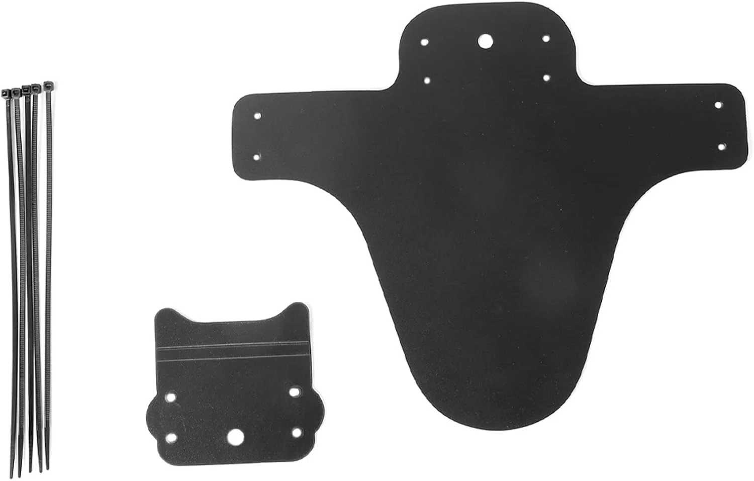 گلگیر دوچرخه 2 عدد گلگیر کوچک دوچرخه مشکی گلگیر جلو و عقب دوچرخه گلگیرهای جداشدنی گلگیرهای تاشو لوازم جانبی دوچرخه