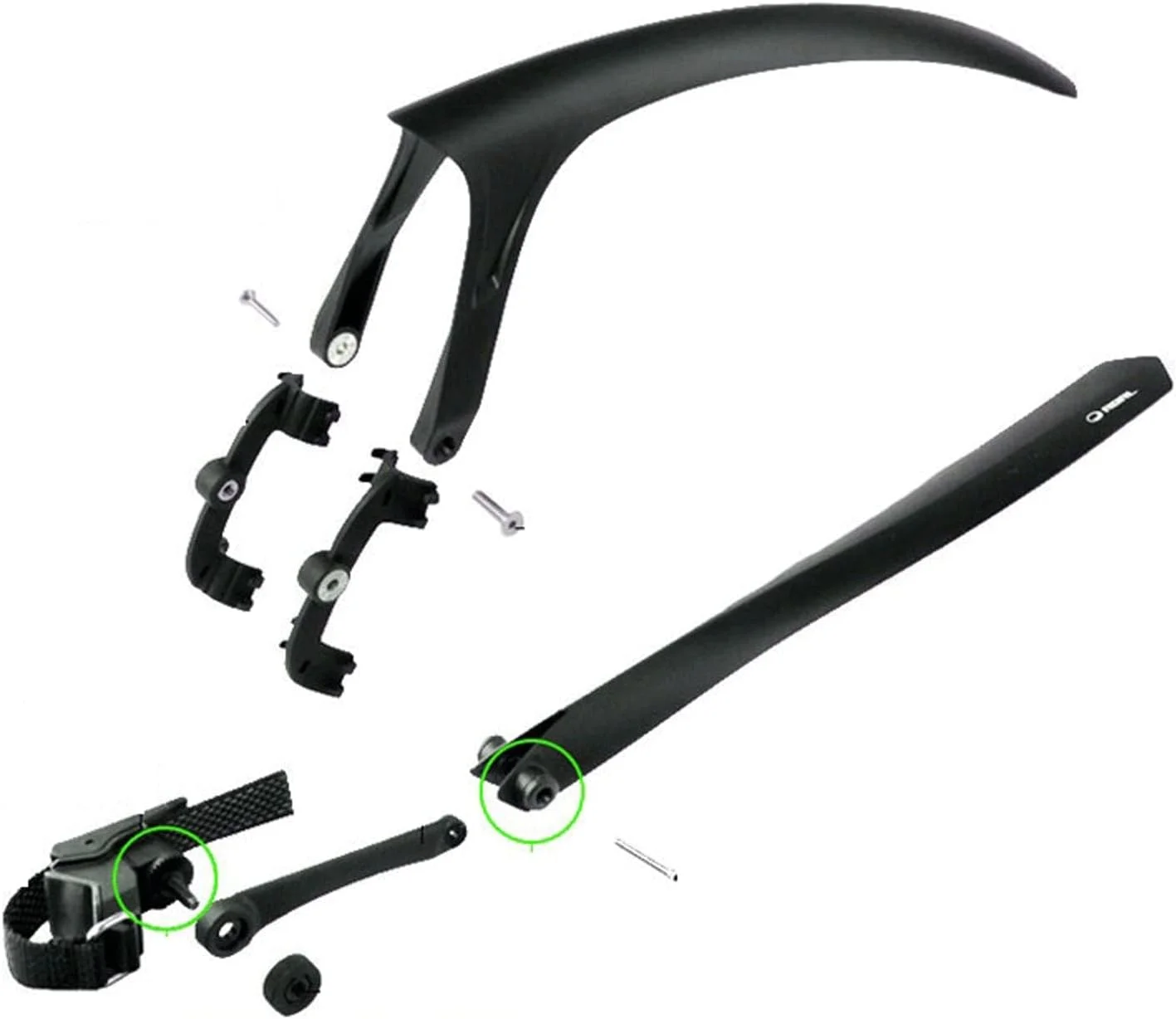 گلگیر دوچرخه گلگیر دوچرخه گلگیر جلو دوچرخه مناسب برای دوچرخه های جاده ای 14 16 20 اینچ گلگیر دوچرخه تاشو فوق سبک