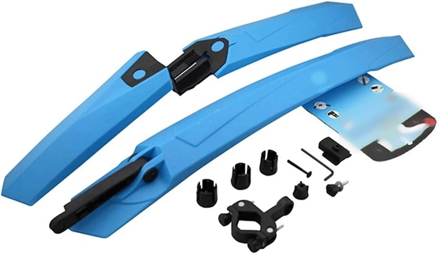 گلگیر دوچرخه، مناسب دوچرخه کوهستان، دوچرخه جلو و عقب، گلگیر دوچرخه کوهستان، مشکی، آبی، قرمز، سفید، زرد (Hortel)