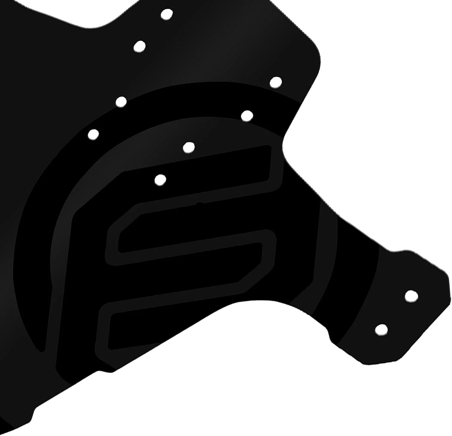 گلگیر دوچرخه کوهستان FIFTY-FIFTY، گل پخش کن MTB، سازگار با جلو و عقب، مناسب برای سایزهای چرخ 26، 27.5، 29 اینچ و سایزهای پلاس و چرخ های پهن