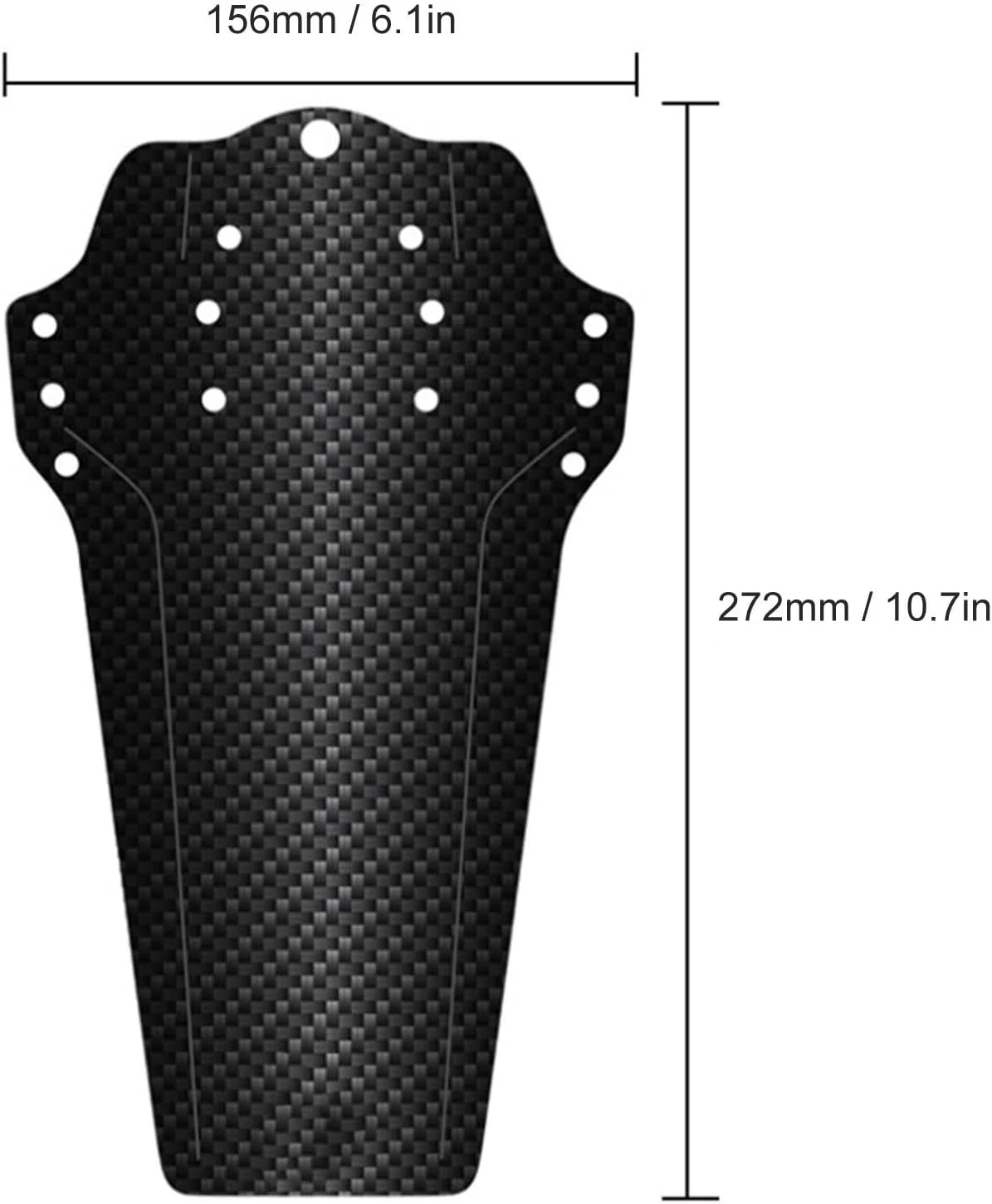 گلگیر دوچرخه CHICIRIS، لوازم جانبی جهانی از جنس مواد مرکب برای دوچرخه های کوهستانی و جاده ای، گل پخش کن جلو و عقب