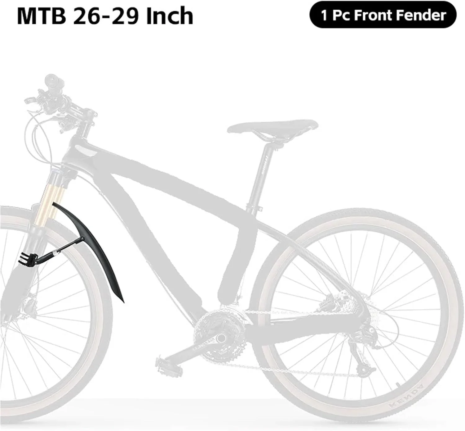 گلگیر دوچرخه، محافظ گل و لای، گلگیر دوچرخه با قابلیت جدا شدن سریع، گلگیر قابل تنظیم دوچرخه کوهستان، گلگیر فوق سبک، قطعه دوچرخه