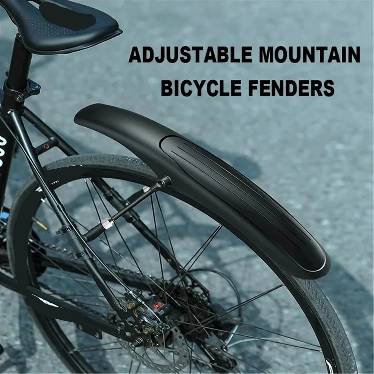 گلگیر دوچرخه، محافظ گل و لای، گلگیر دوچرخه با قابلیت جدا شدن سریع، گلگیر قابل تنظیم دوچرخه کوهستان، گلگیر فوق سبک، قطعه دوچرخه