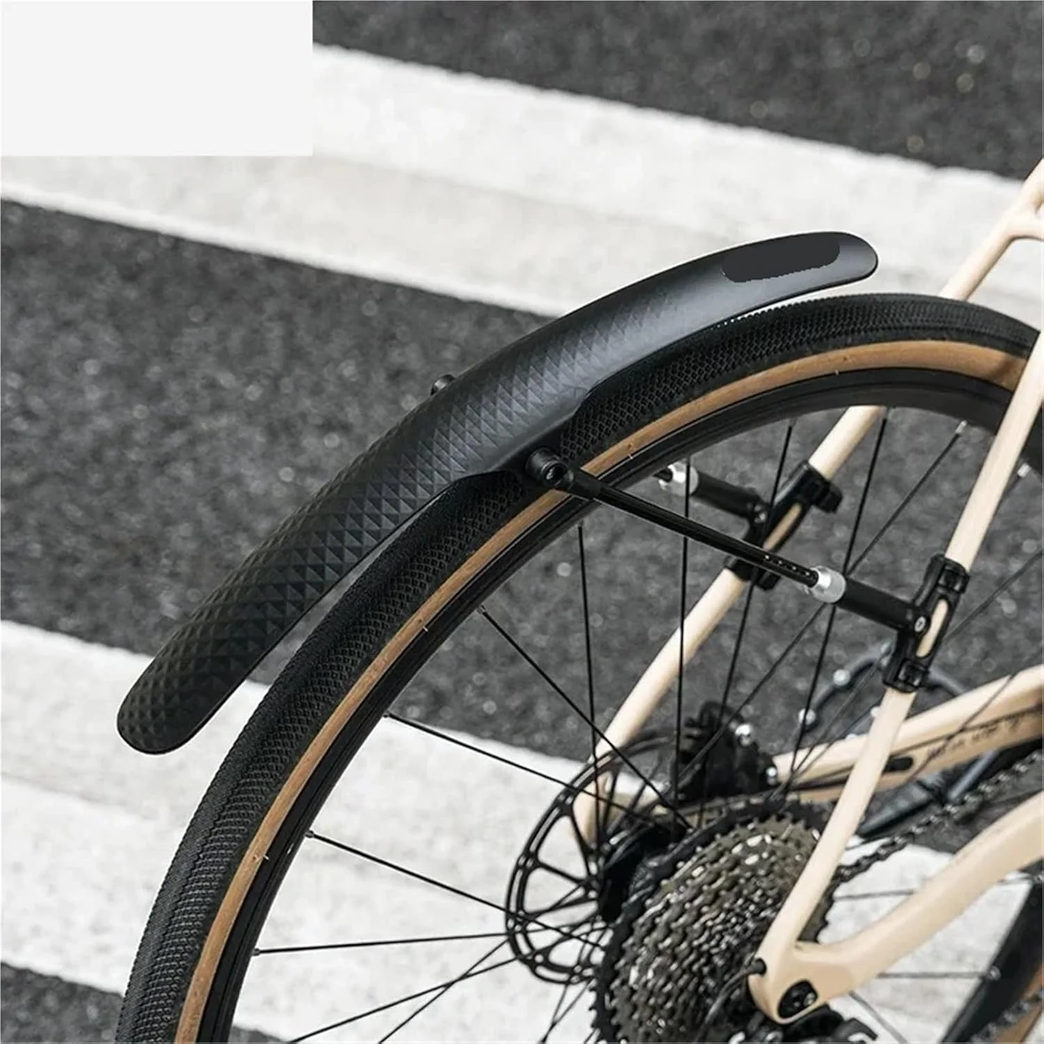 گلگیر دوچرخه، محافظ گل دوچرخه پلاستیکی نرم PP، مقاوم و مناسب برای محافظت از دوچرخه