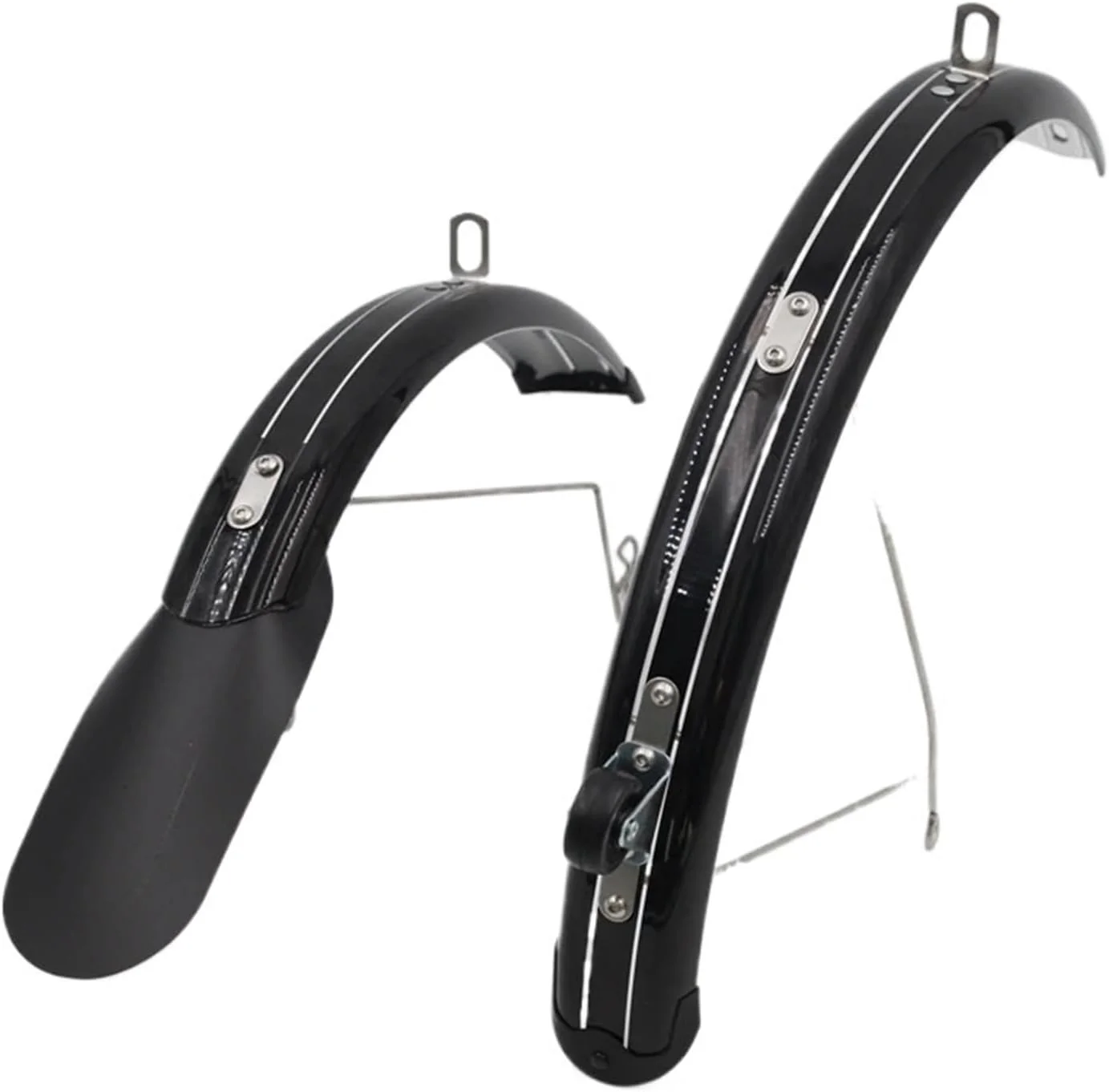 گلگیر دوچرخه برای گلگیر با نگهدارنده چرخ گلگیر برای مدل های C Line و A Line (یک ست مشکی)